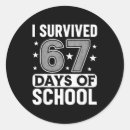 Sök efter jag överlevde klistermärken 67 dagar