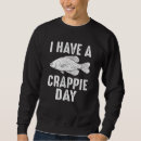 Sök efter crappie tröjor Fiske