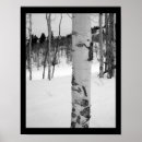 Sök efter svartvita träd konst Snö