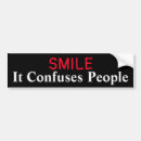 Sök efter smile bildekaler Konstig
