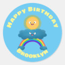 Sök efter sol tecknad klistermärken Moln