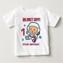 Sök efter astronaut bebis tshirts Första födelsedag