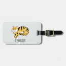 Sök efter tiger luggage tags Djungel
