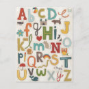 Sök efter alfabet vykort Barn