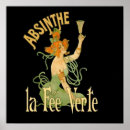 Sök efter absinthe posters Grön fe