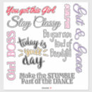 Sök efter stark kvinna klistermärken Flickmakt