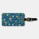 Sök efter blommor luggage tags Blomma