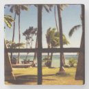 Sök efter sandig strand underlägg Handflatan träd