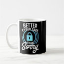 Sök efter hacker kaffemuggar Säkerhet