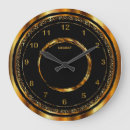 Sök efter guld ram klockor Gyllene