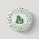 Sök efter fyrklöver knappar St patrick's day