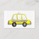 Sök efter chaufförer visitkort Taxi