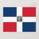Sök efter flagga av dominikanska republiken vykort República dominicana
