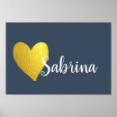 Sök efter hjärta av guld posters Trendig