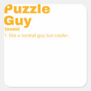 Sök efter puzzles klistermärken Blå