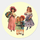 Sök efter victorian art klistermärken Flicka