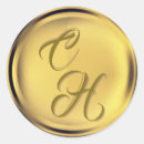Sök efter vaxen förseglar monogramen Vintage