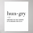 Sök efter hungrig posters Minimalistisk