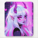 Sök efter demon musmattor Animerad flicka