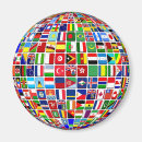 Sök efter internationell flagga magneter Global