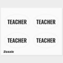 Sök efter teacher klistermärken Lärarmärke