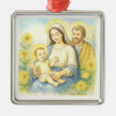 Sök efter helig familj julgransprydnader Madonna