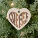 Sök efter kaffe julgransprydnader För henne