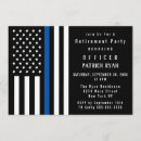 Sök efter police 13x18 inbjudningar Patriotisk