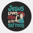 Sök efter jesus tatuering Tro