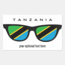 Sök efter tanzania flagga klistermärken Resa