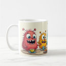 Sök efter monster kaffemuggar Söt