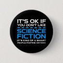 Sök efter science fiction knappar Humor