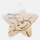 Sök efter stjärnor på ansikte klistermärken För alla