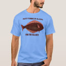 Sök efter halibut tshirts Konstig