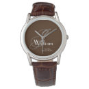 Sök efter monogram armbandsur För honom