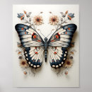 Sök efter svartvit fjäril posters Blommor