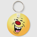 Sök efter ansikten nyckelringar Emoticon