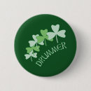 Sök efter shamrocks knappar Irrande