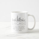 Sök efter chicago classic muggar Silhuett