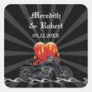 Sök efter flammor klistermärken Biker