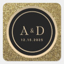 Sök efter guld monogrambröllop För alla