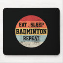Sök efter vintage sport musmattor Badminton mamma