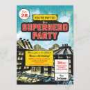 Sök efter superman inbjudningar Tecknad bok