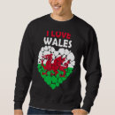 Sök efter welsh flagga tröjor Kärlek