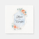 Sök efter diamanter servetter Blommigt