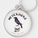 Sök efter korpsvart nyckelringar Edgar allan poe