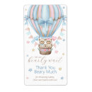 Sök efter baby shower etiketter Nalle