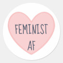 Sök efter feminist alla klistermärken För henne