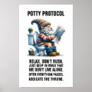 Sök efter badrum posters Toalett humor