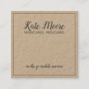 Sök efter skönhet visitkort Spa